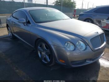  Salvage Bentley Continental Gt