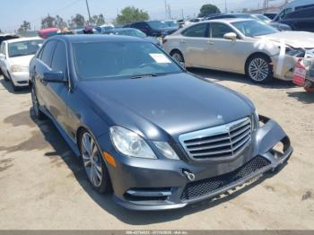  Salvage Mercedes-Benz E-Class
