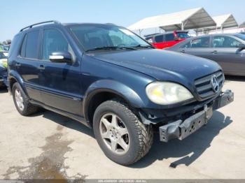  Salvage Mercedes-Benz M-Class
