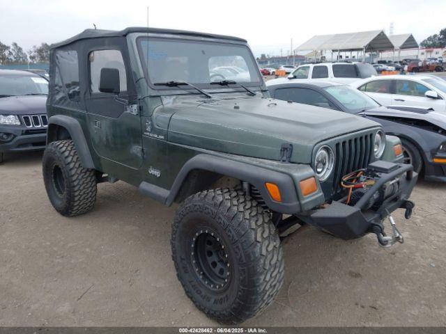  Salvage Jeep Wrangler
