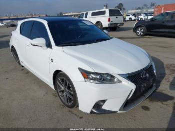  Salvage Lexus Ct