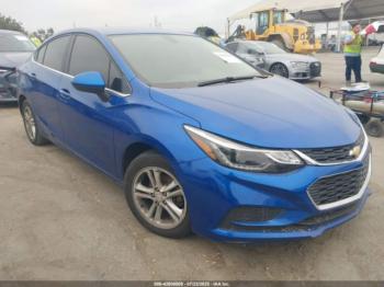  Salvage Chevrolet Cruze