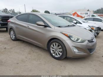 Salvage Hyundai ELANTRA