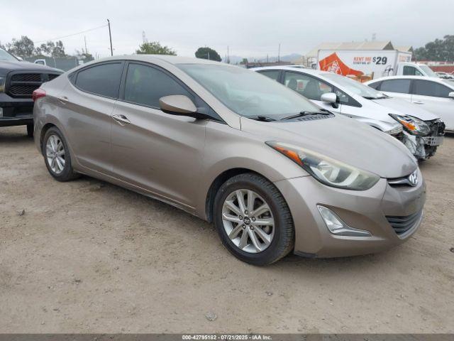 Salvage Hyundai ELANTRA