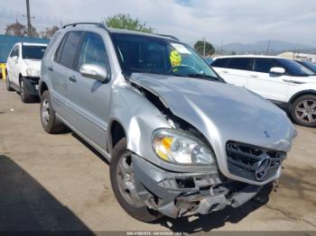  Salvage Mercedes-Benz M-Class