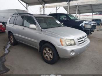  Salvage Toyota Highlander