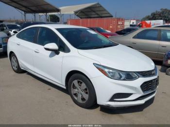  Salvage Chevrolet Cruze