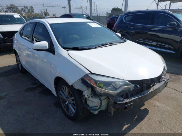  Salvage Toyota Corolla