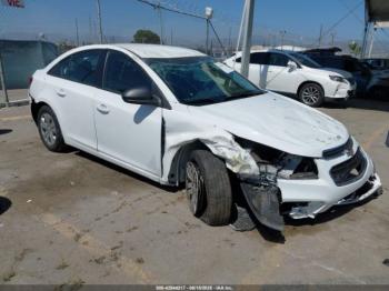  Salvage Chevrolet Cruze