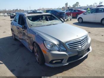  Salvage Mercedes-Benz E-Class