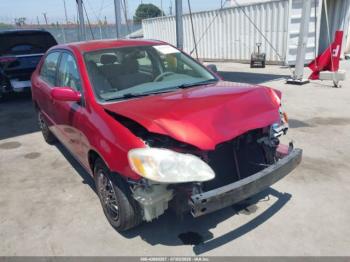  Salvage Toyota Corolla