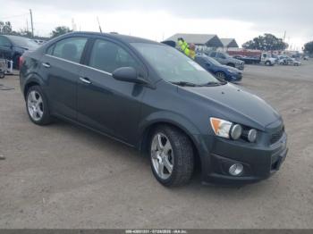  Salvage Chevrolet Sonic