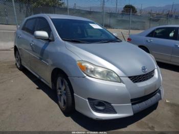  Salvage Toyota Matrix