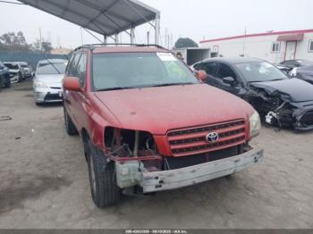  Salvage Toyota Highlander