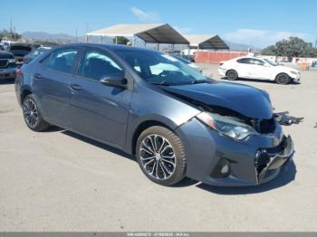  Salvage Toyota Corolla