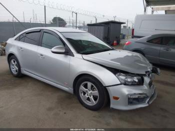  Salvage Chevrolet Cruze