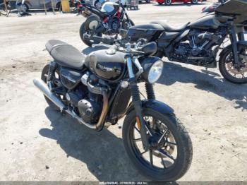  Salvage Triumph Motorcycle Street Twin