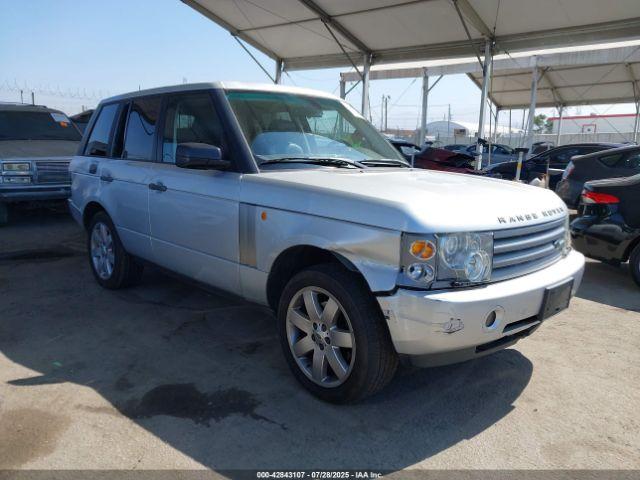  Salvage Land Rover Range Rover