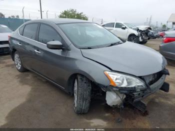  Salvage Nissan Sentra