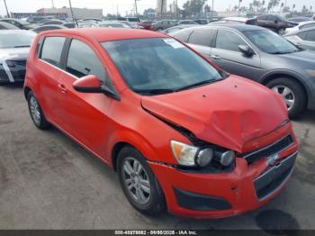  Salvage Chevrolet Sonic