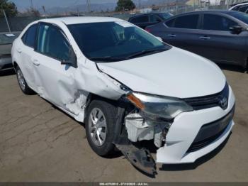  Salvage Toyota Corolla