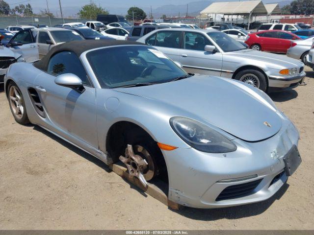  Salvage Porsche 718 Boxster