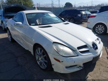  Salvage Mercedes-Benz Slk-class