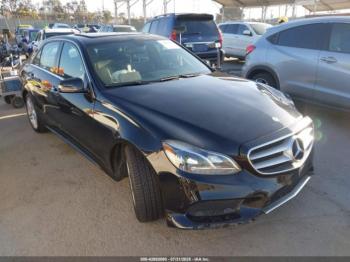  Salvage Mercedes-Benz E-Class