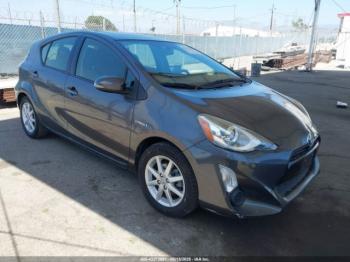  Salvage Toyota Prius c