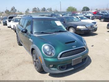  Salvage MINI Cooper S Clubman
