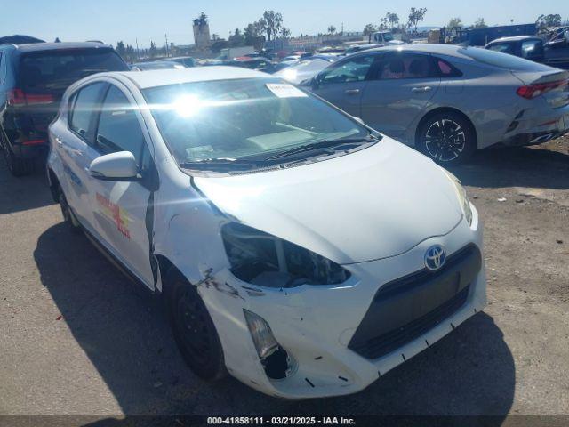  Salvage Toyota Prius c