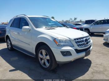  Salvage Mercedes-Benz M-Class