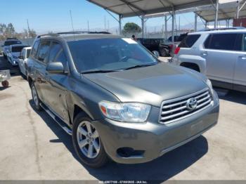  Salvage Toyota Highlander