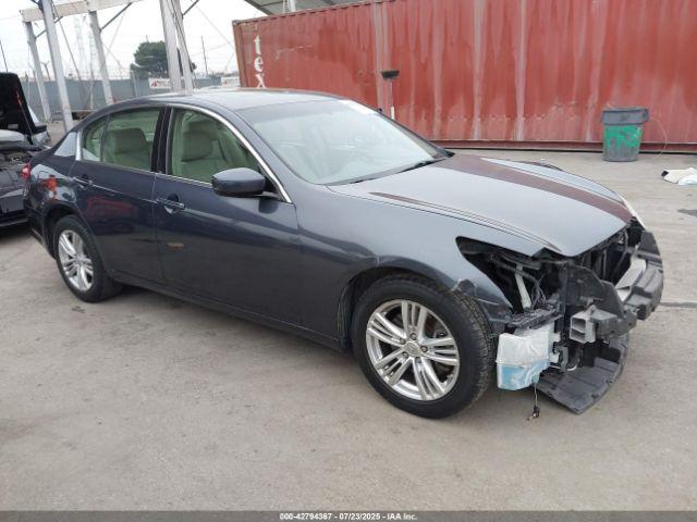  Salvage INFINITI G37x