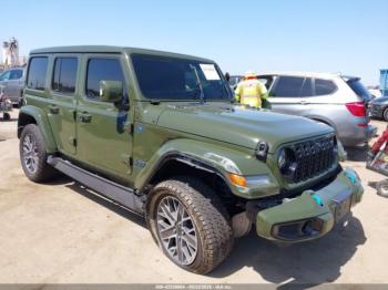  Salvage Jeep Wrangler