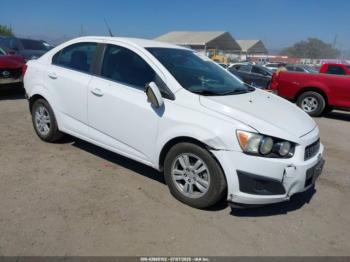  Salvage Chevrolet Sonic