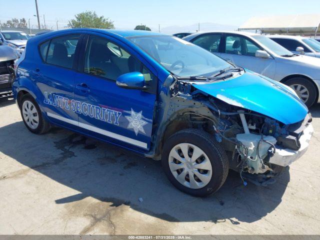  Salvage Toyota Prius c