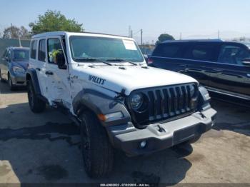  Salvage Jeep Wrangler