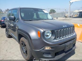  Salvage Jeep Renegade