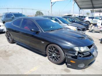  Salvage Pontiac GTO