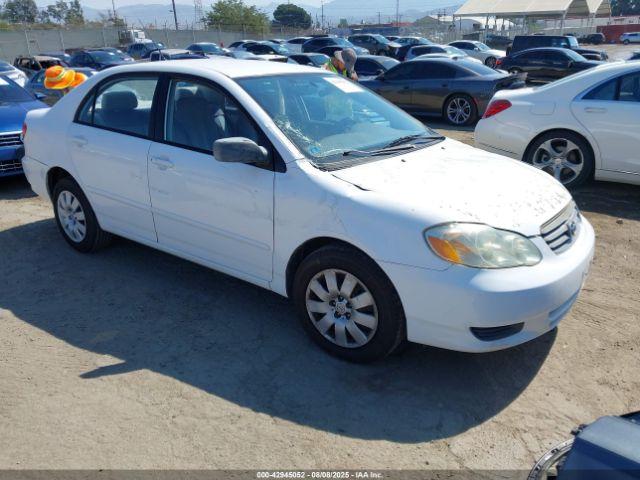  Salvage Toyota Corolla