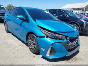  Salvage Toyota Prius Prime