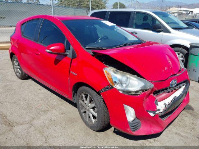  Salvage Toyota Prius c