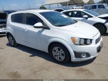  Salvage Chevrolet Sonic