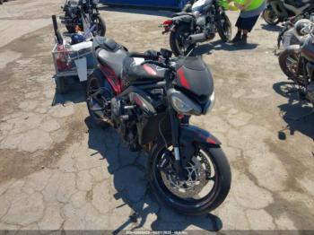  Salvage Triumph Motorcycle Street Triple