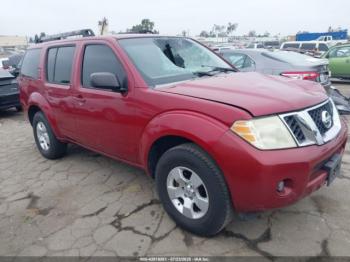  Salvage Nissan Pathfinder