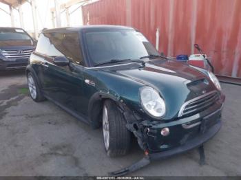  Salvage MINI Cooper S
