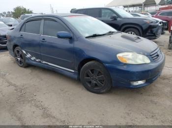  Salvage Toyota Corolla