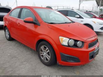  Salvage Chevrolet Sonic
