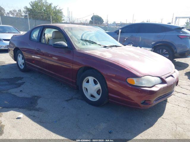  Salvage Chevrolet Monte Carlo